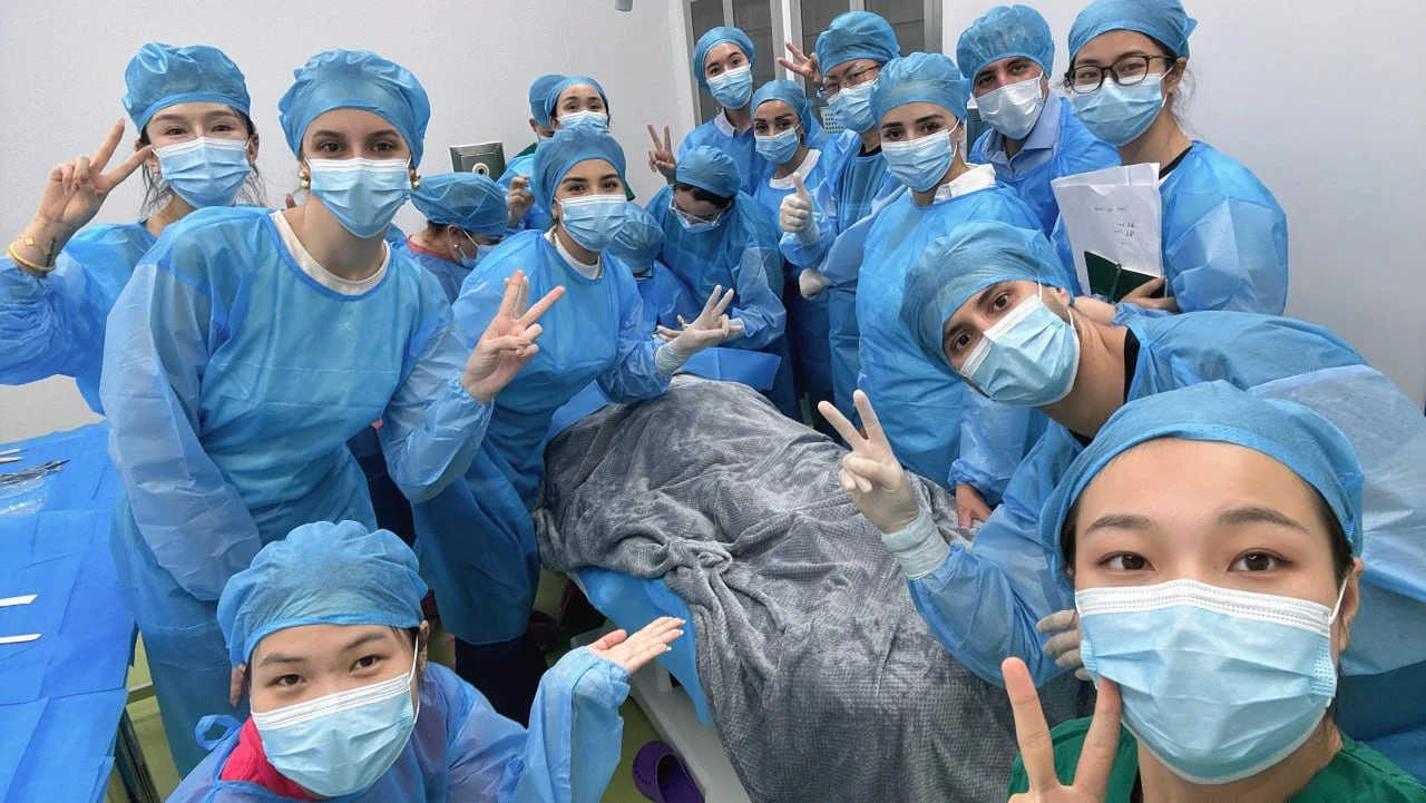 Training cohort at the partner clinic in Shenzhen, China